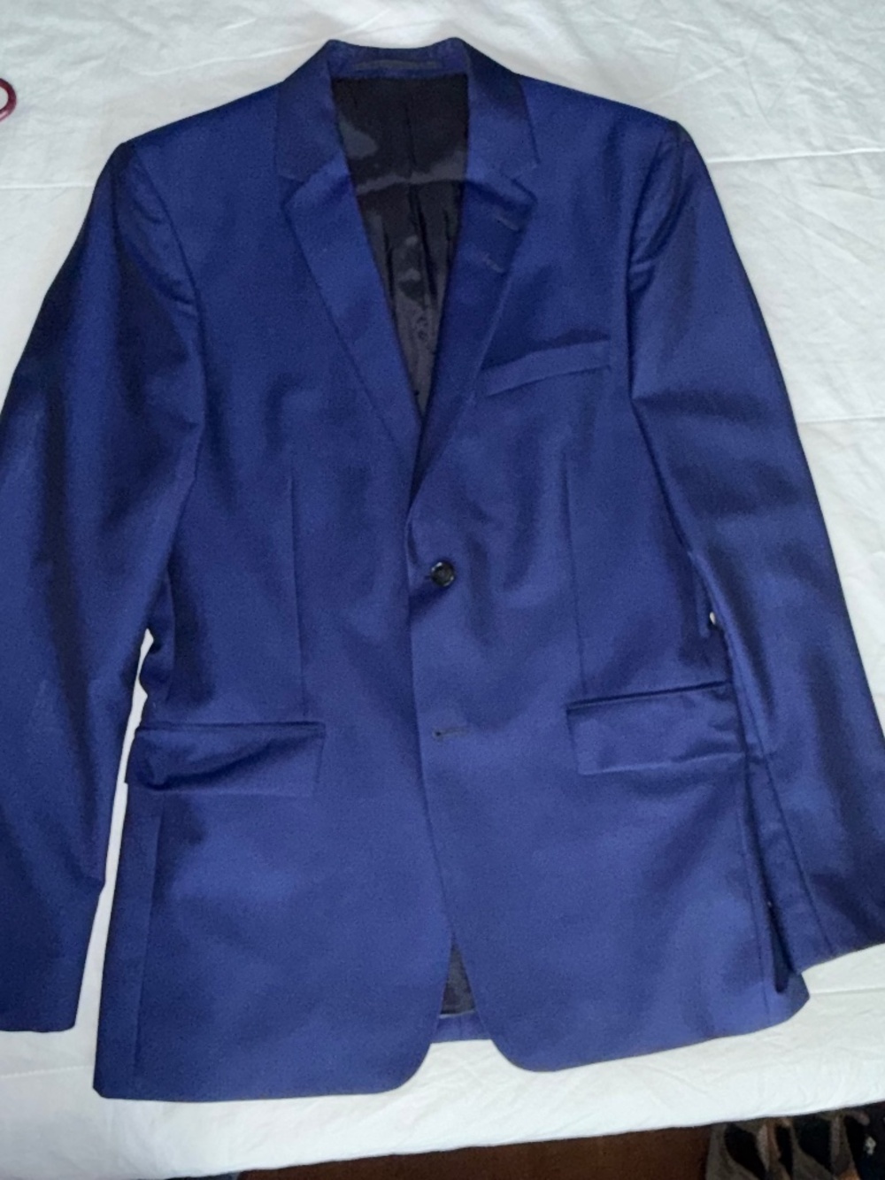 Tiger of Sweden Wool & Mohair Blazer | Men's Medium | Royal Blue | Vitale Barber